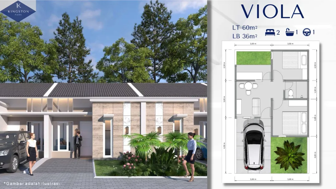 Jual Rumah Kingston Park Lokasi di daerah Pranti, Kec. Menganti, Kabupaten Gresik